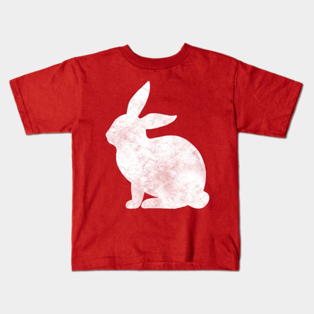 Easter Bunny Kids T-Shirt by valentinahramov